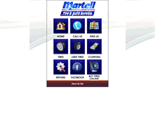 Tablet Screenshot of martelltire.com